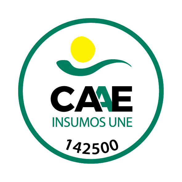 Logo CAAE Insumos UNE